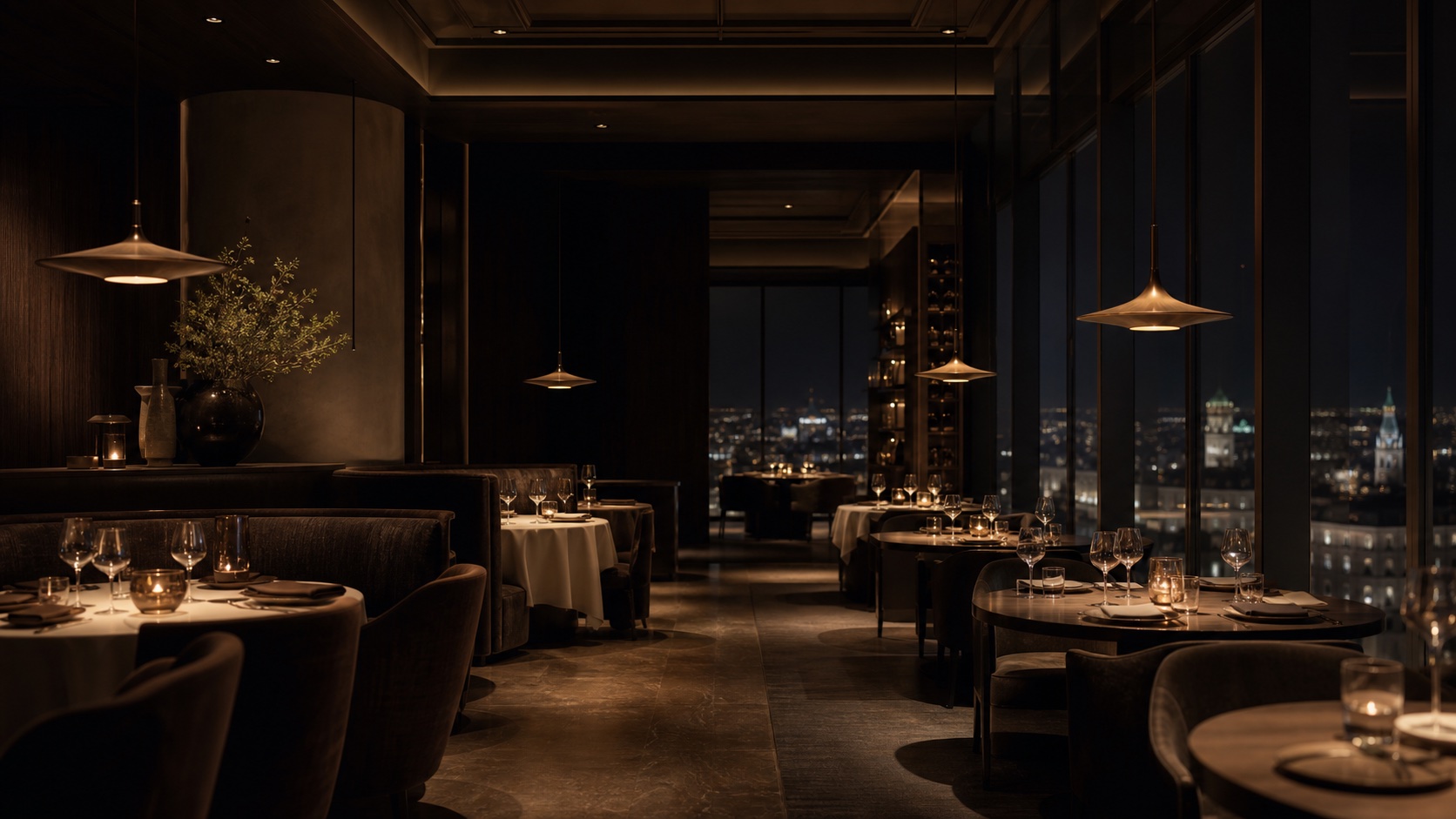 VELVET TABLE main dining room